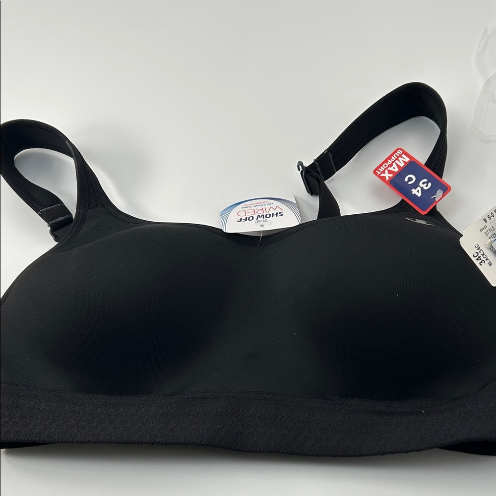 Seamless Black Comfort Bra - Picture 16 of 16